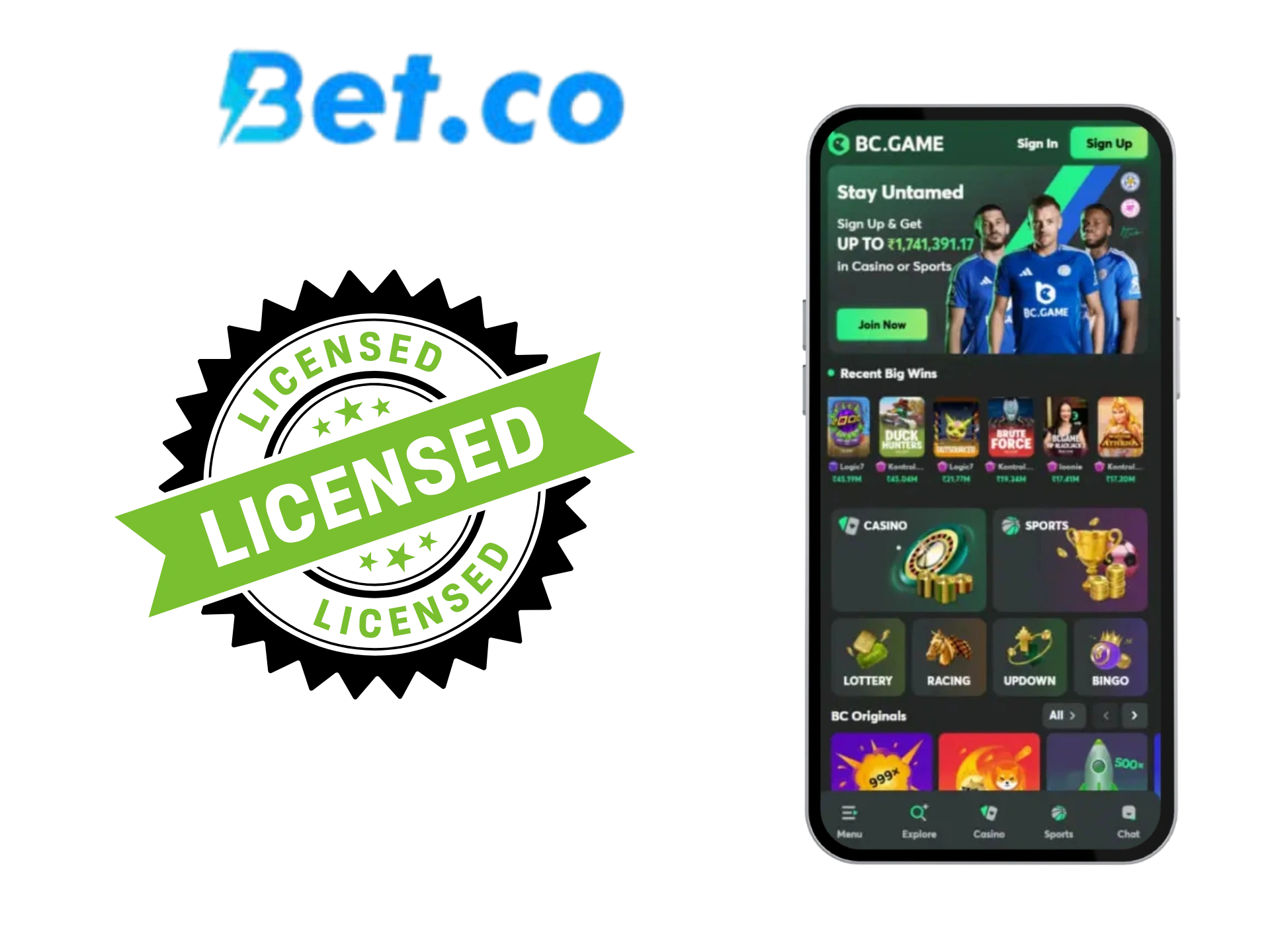 Licensed and Secure Platform